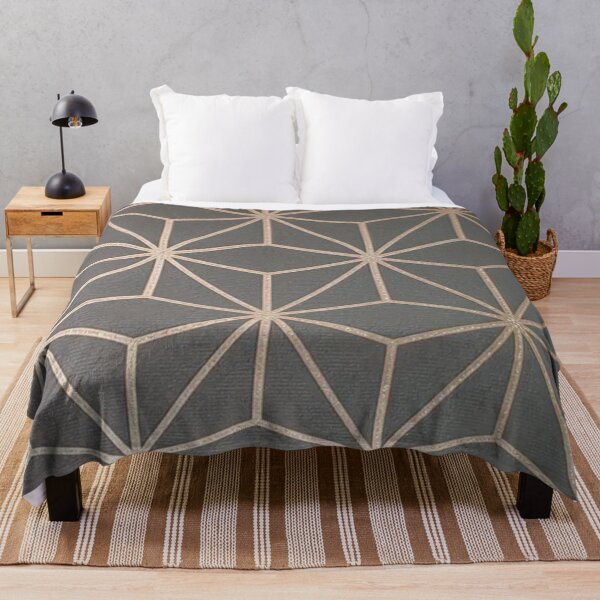 Item preview, Charcoal Star Geometric designed and sold by WearWolfDesigns.