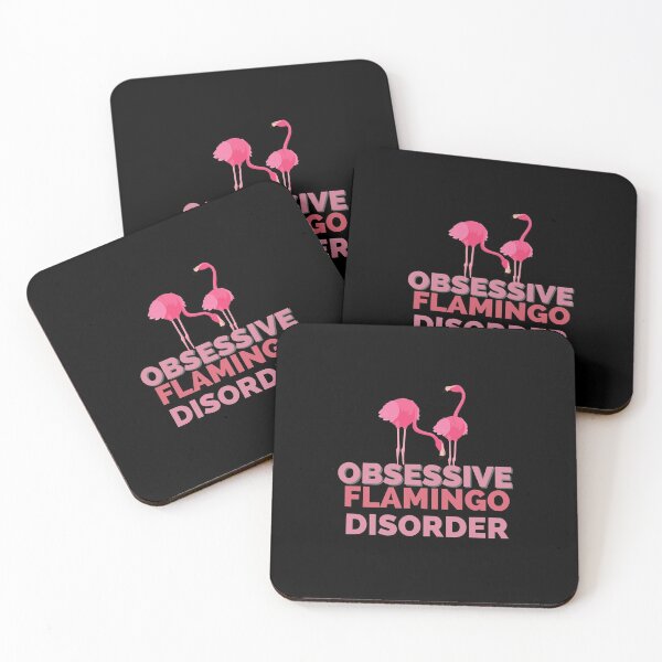 Item preview, Obsessive Flamingo Disorder designed and sold by TrueFit Essentials.