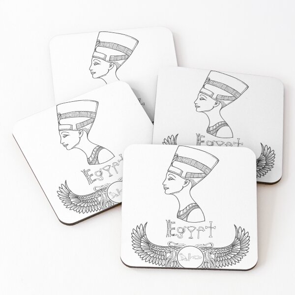 Item preview, The queen of Egypt Nefertiti   designed and sold by Marwa Ahmed.