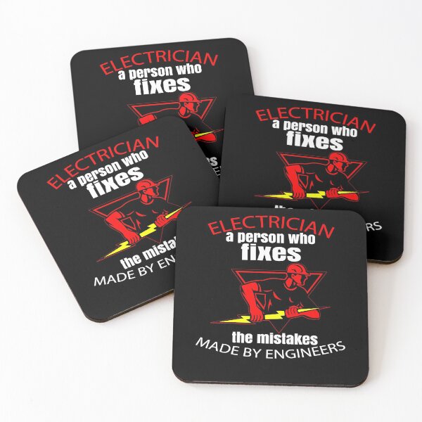 Item preview, Hilarious Occupation Electrician Funny Design Electrician Fixes Mistakes  designed and sold by fantasticdesign.