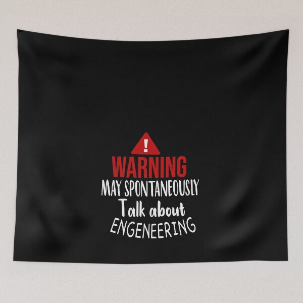 Item preview, Warning My Spontaneously Talk About Engeneering t-shirt gift for engineer	 designed and sold by Ikgha.