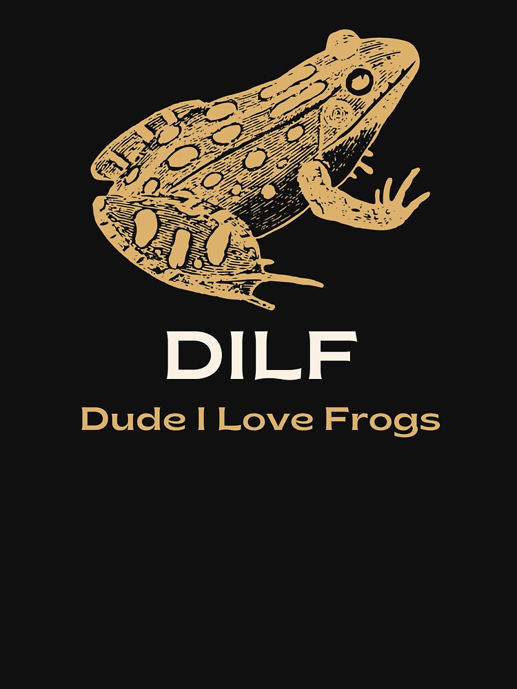 Dude I Love Frogs Essential T-Shirt for Sale by BBDos