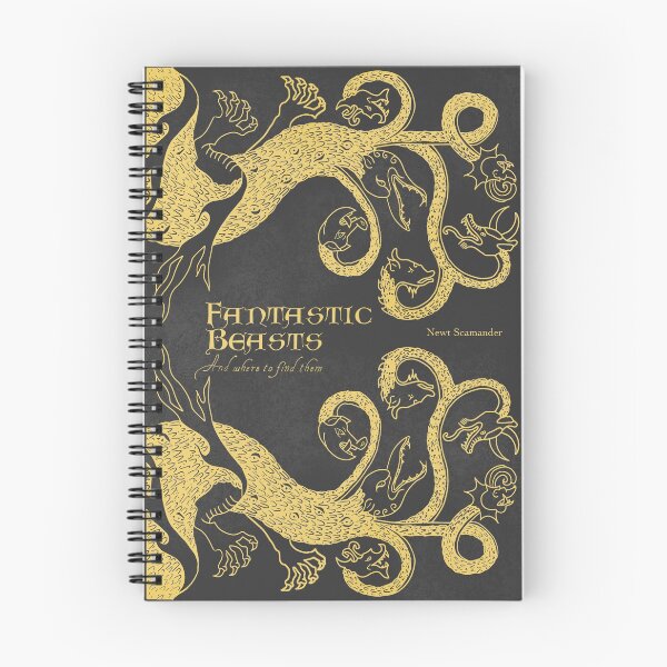 Item preview, HP Magical Beasts Textbook designed and sold by JCalvert-Design.