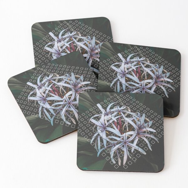 Item preview, Giant White Spider Lily Geometric designed and sold by Robtography.
