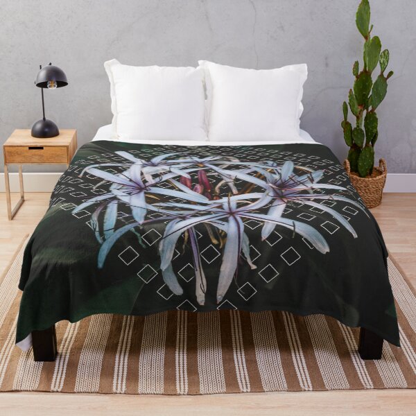 Item preview, Giant White Spider Lily Geometric designed and sold by Robtography.
