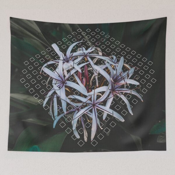 Item preview, Giant White Spider Lily Geometric designed and sold by Robtography.