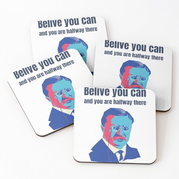 Item preview, Theodore Roosevelt Quote Design designed and sold by Poly-Sci-Store.
