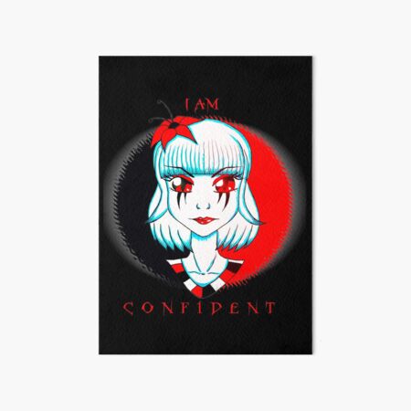 Je suis confiant - Humeur Impression rigide