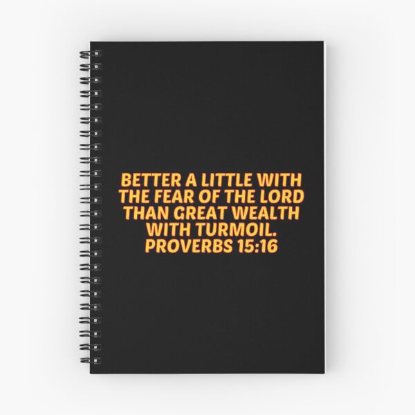 Item preview, Bible Verse Proverbs 15:16 designed and sold by Prayingwarrior.