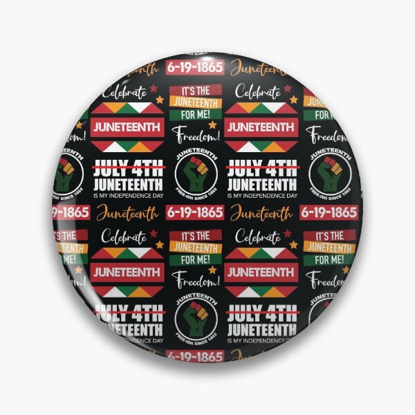 Item preview, Juneteenth Freeish Since 1865 Independence Day Pattern designed and sold by blackartmatters.