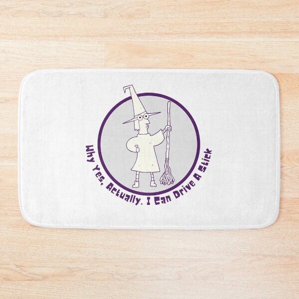 Item preview, Why Yes Actually I Can Drive A Stick - Witchy - Broom designed and sold by Live2211.