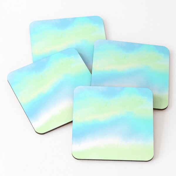 Item preview, Blue and Green Watercolor Blend designed and sold by Carolina Diaz.