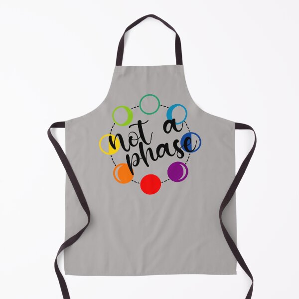 Item preview, Not A Phase - Rainbow Moon Phases designed and sold by Teamtsunami6.