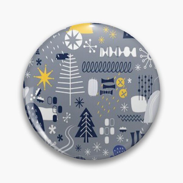 Item preview, Indigo Winter Pattern designed and sold by unknowprincess.