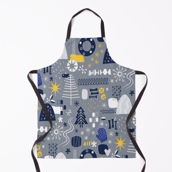 Item preview, Indigo Winter Pattern designed and sold by unknowprincess.