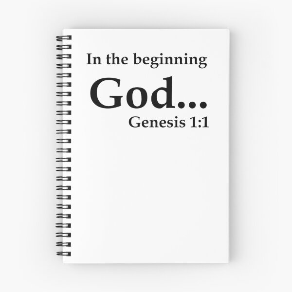 Item preview, In the beginning God... (WhiteT) designed and sold by OleKurmudgeon.
