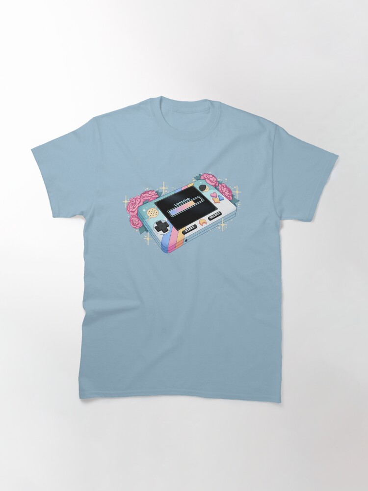 Alternate view of Flowery Console (Pastel) Classic T-Shirt