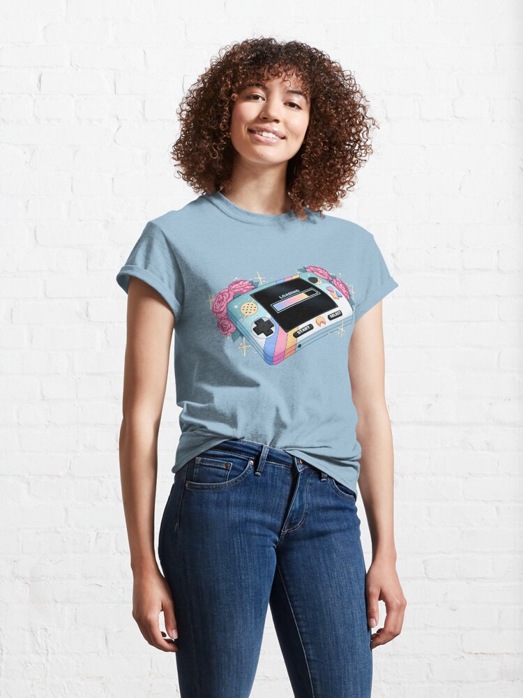 Alternate view of Flowery Console (Pastel) Classic T-Shirt