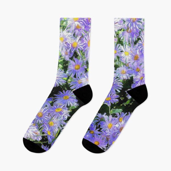 Item preview, Purple Sunny Summer Daisies designed and sold by SeaChangeDesign.