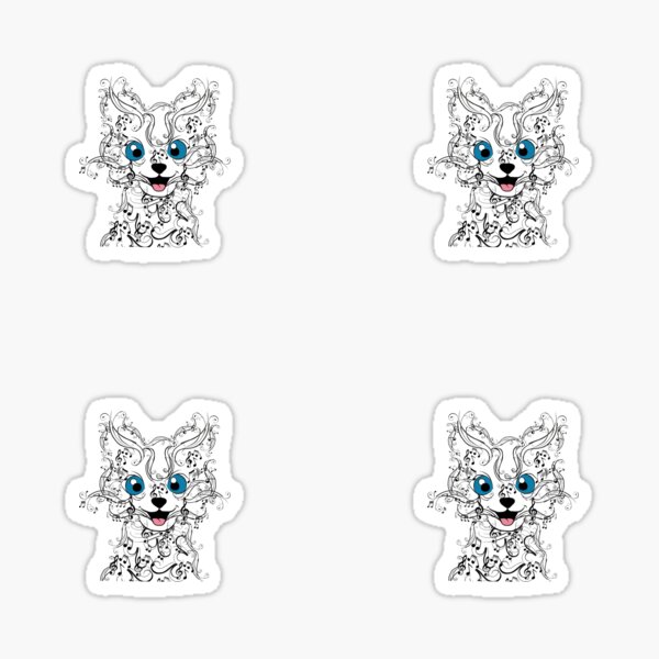 Item preview, Cat Lovers Musical Music Notes designed and sold by Ginger217.