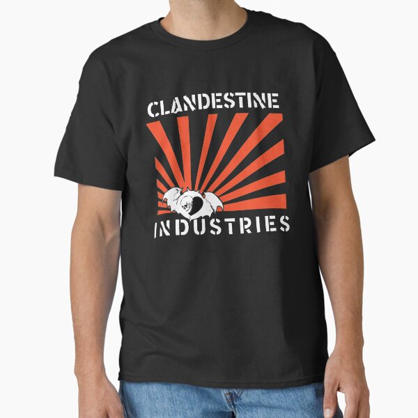 Item preview, Clandestine Industries (White Text) designed and sold by Amanda Pierron.