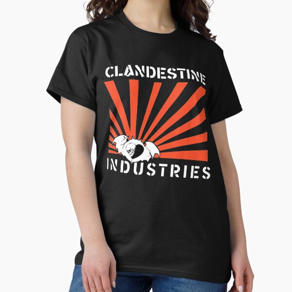 Item preview, Clandestine Industries (White Text) designed and sold by Amanda Pierron.