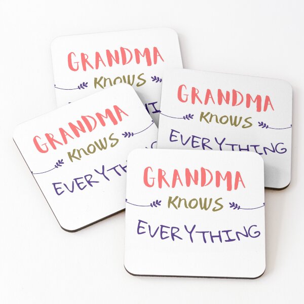 Item preview, Grandma knows everything designed and sold by JoySpark.