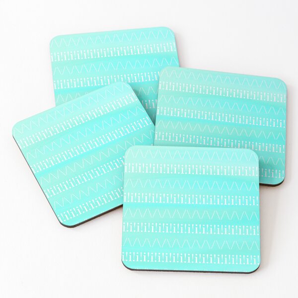 Artikelvorschau, Beachy Aqua Muster entworfen und verkauft von Designs By YL.