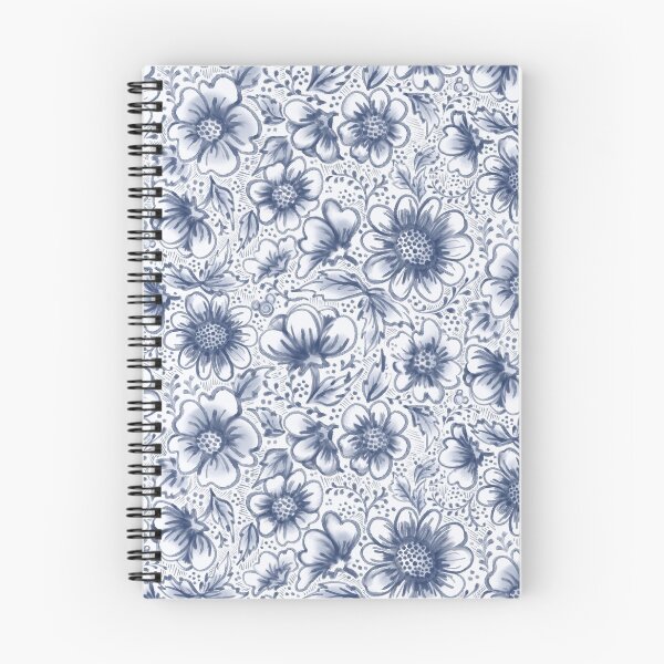 Item preview, NEW Blue Denim Floral with Hidden Surprise designed and sold by Sharilea.