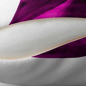 Alternate view of Pinkish Black Hole Floor Pillow