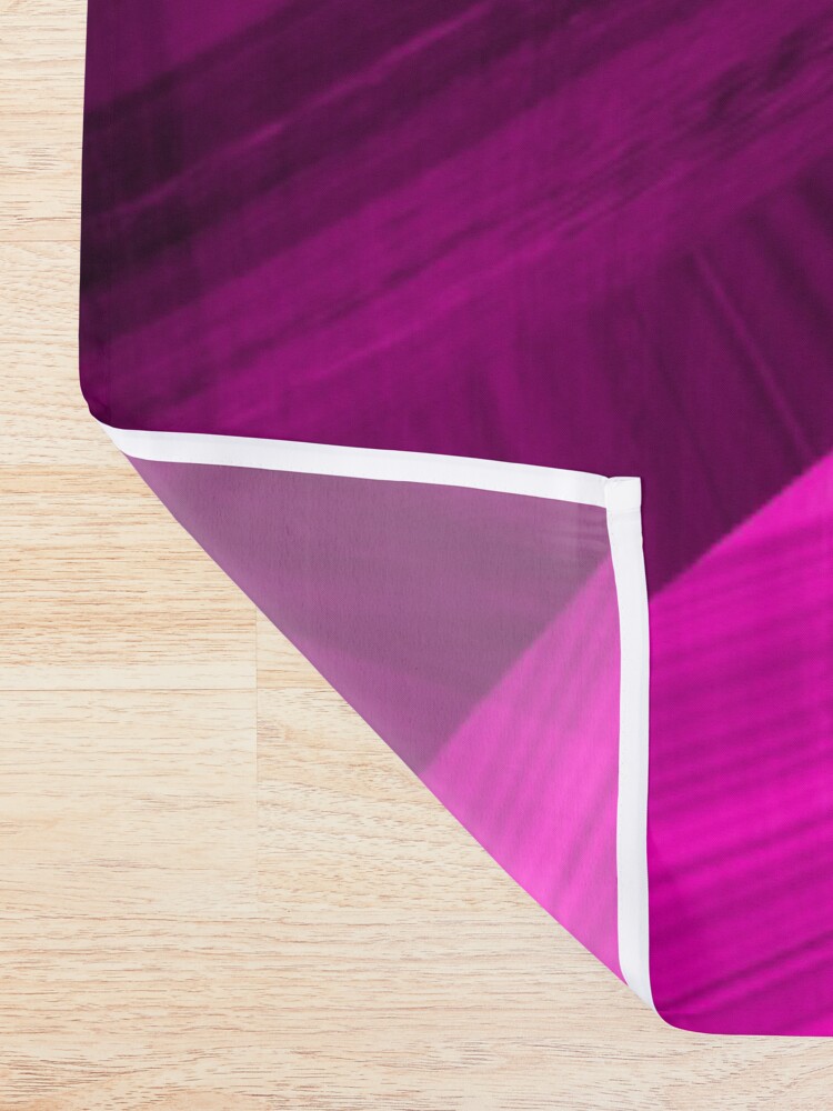 Alternate view of Pinkish Black Hole Shower Curtain