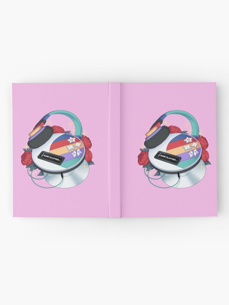 Alternate view of Flowery CD Player (Toy) Hardcover Journal