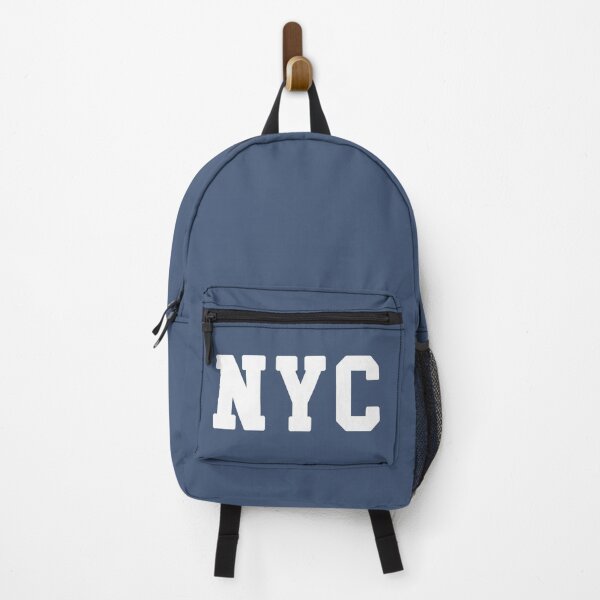 Item preview, NYC - New York City - Classic Print on a blue background designed and sold by TaoJones42.