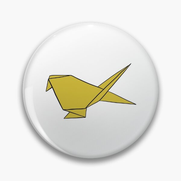 Item preview, Yellow Origami Bird designed and sold by Rocket-To-Pluto.