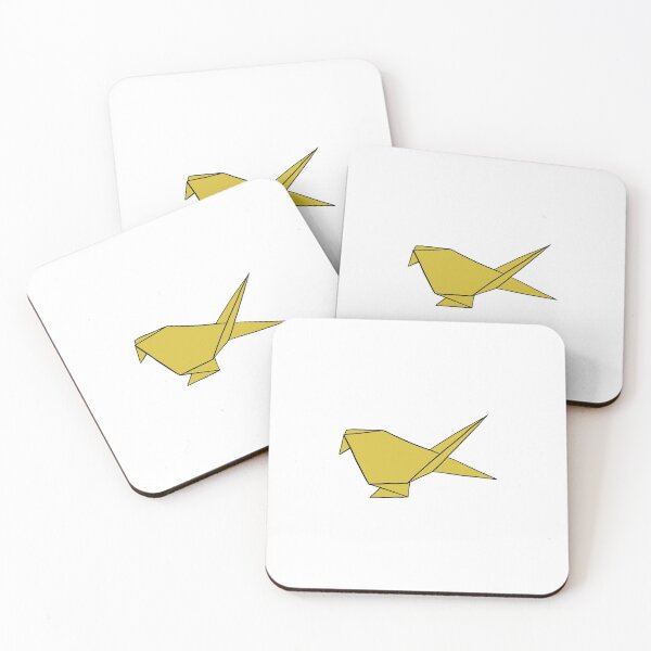 Item preview, Yellow Origami Bird designed and sold by Rocket-To-Pluto.