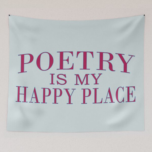 Item preview, Poetry is my happy place. designed and sold by lightnshadow1.
