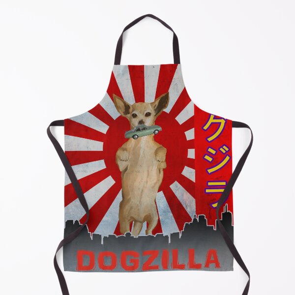 Item preview, Funny Dogzilla Attacks Tokyo designed and sold by KamiNari7.