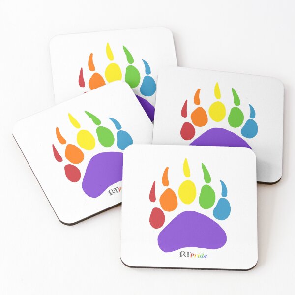Item preview, Rainbow animal paw print designed and sold by RikkyTeesPride.