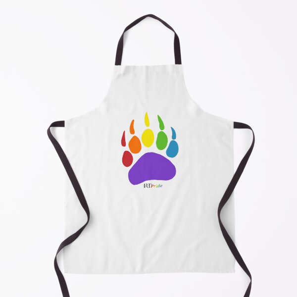Item preview, Rainbow animal paw print designed and sold by RikkyTeesPride.