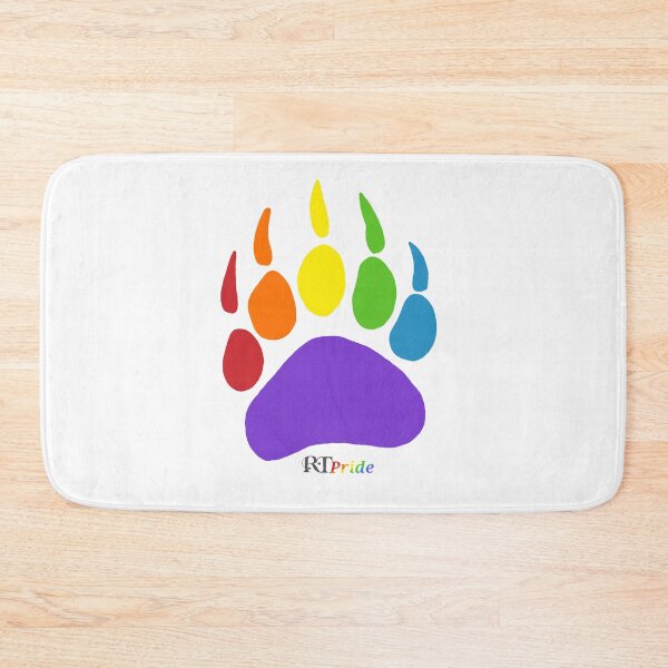Item preview, Rainbow animal paw print designed and sold by RikkyTeesPride.