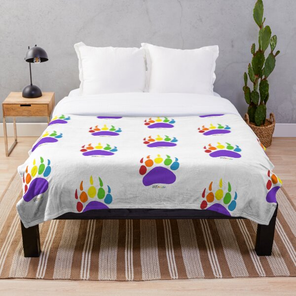 Item preview, Rainbow animal paw print designed and sold by RikkyTeesPride.