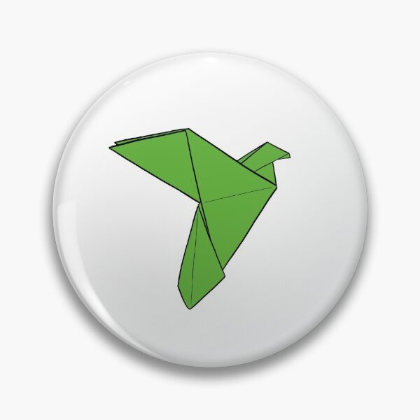 Item preview, Green Origami Bird designed and sold by Rocket-To-Pluto.