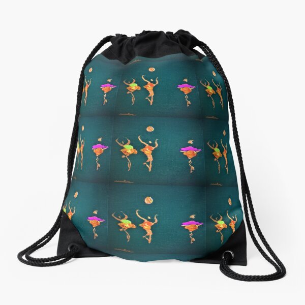 Play Ball Drawstring Bag