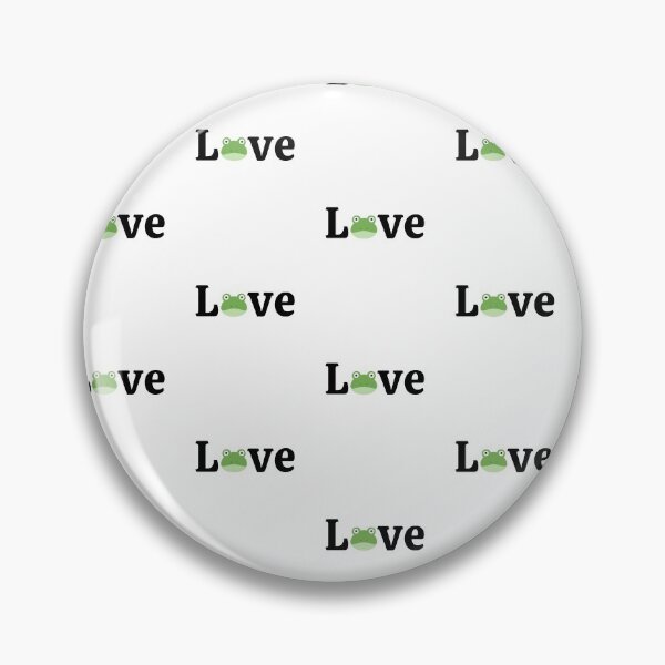 Item preview, Love Frogs, Cute Frog Face, patterned designed and sold by JRice66.
