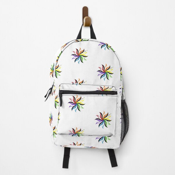 Item preview, Rainbow spiral design, black accent designed and sold by RikkyTeesPride.