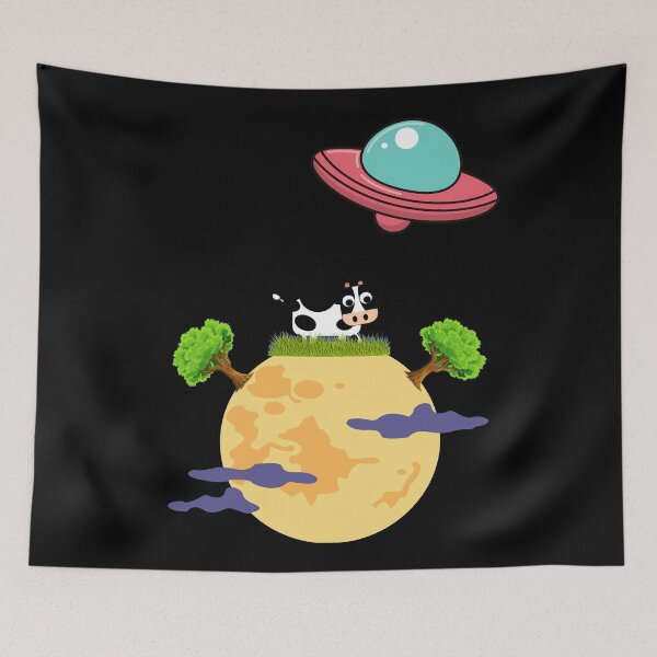 Item preview, Moon cow her friends coming to visit her designed and sold by oxoxoxo.