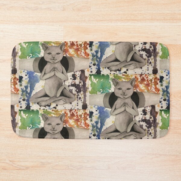 Item preview, Meditation Cat Sees All designed and sold by Ldbug.
