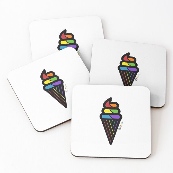 Item preview, Rainbow ice cream designed and sold by RikkyTeesPride.