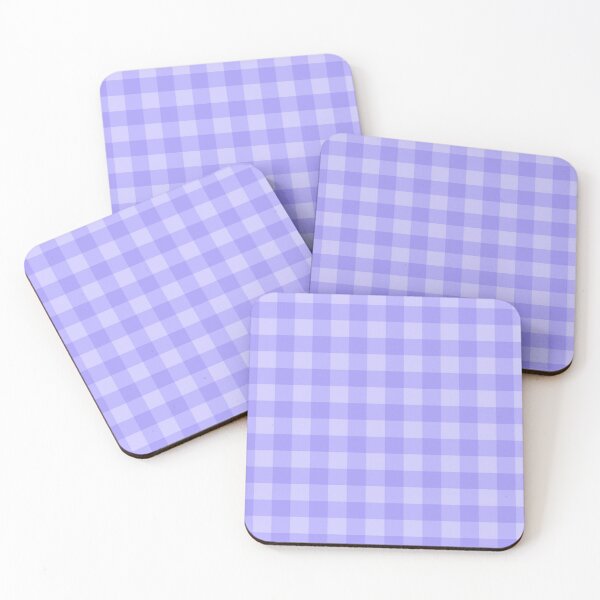 Item preview, Gingham violet pattern designed and sold by transfixt.