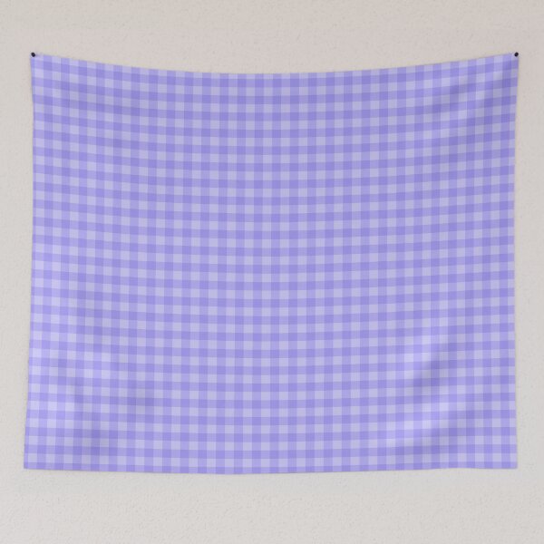 Item preview, Gingham violet pattern designed and sold by transfixt.